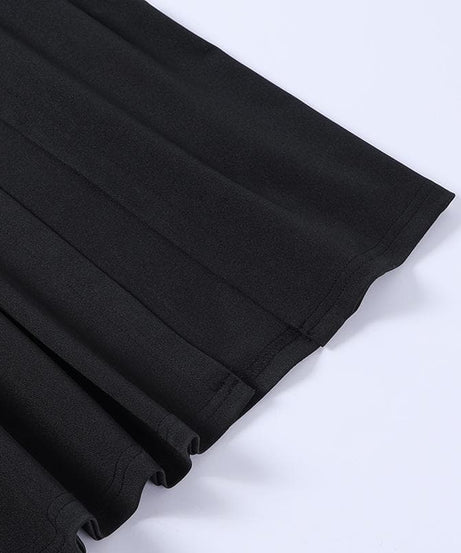 Glamorous Black Mesh Corset Maxi Dress with Dual High Slits - Fall & Holiday Party Ready