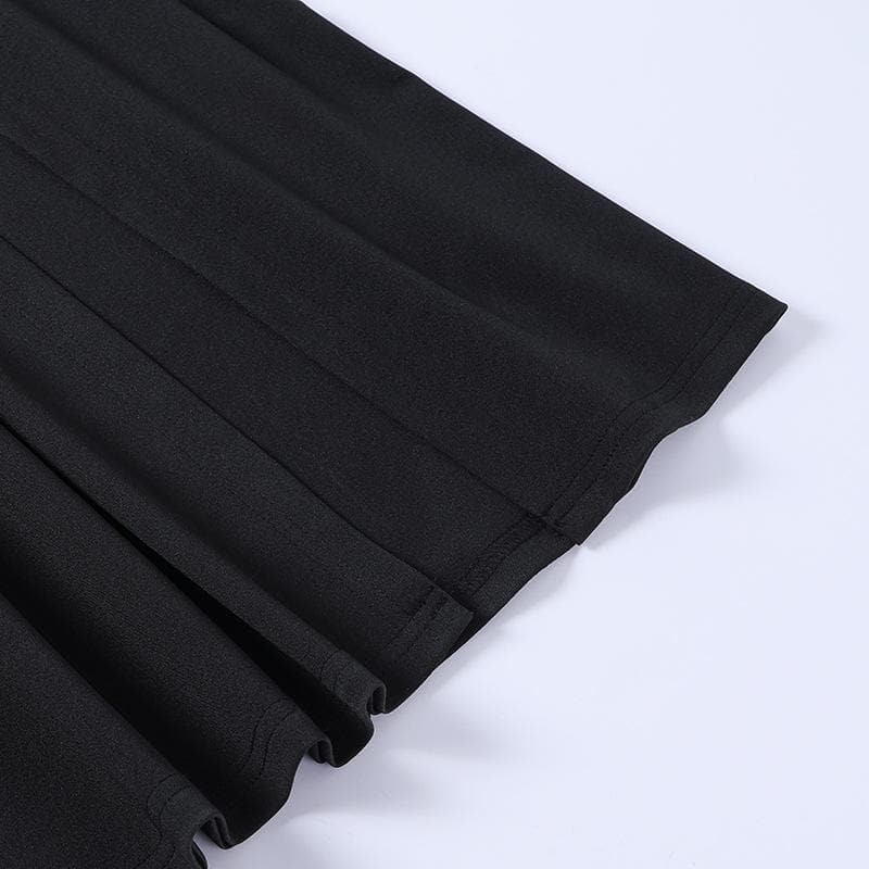 Glamorous Black Mesh Corset Maxi Dress with Dual High Slits - Fall & Holiday Party Ready