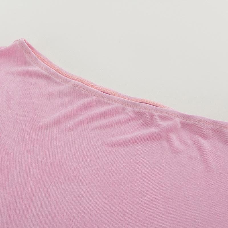 Elegant Lilac One-Shoulder Ruffle Maxi Dress - Fall Event & Holiday Party Ready