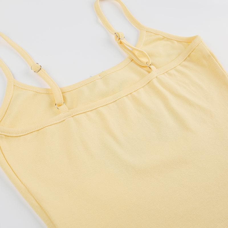 Y2K Cherry 'See You Later' Cami & Shorts Set - Comfy Loungewear for Cozy Fall Nights