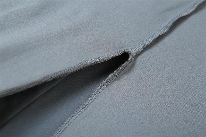 Chic Comfort: Sculptural Seam Hooded Maxi Dress - Fall Bodycon Essential