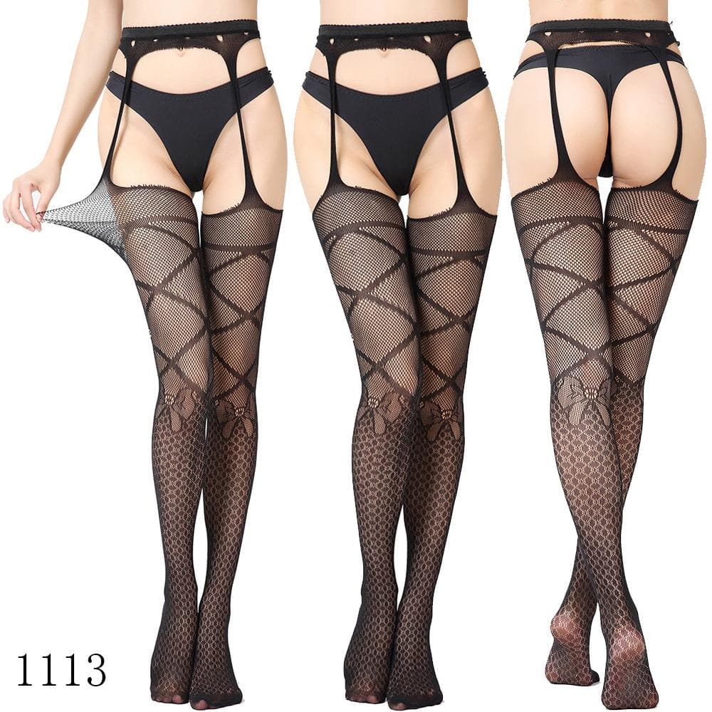 Fall & Holiday Glamour: High Waist Suspender Garter Tights & Pantyhose Collection – Fishnet, Lace & Beyond