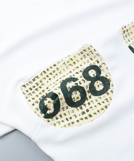 Edgy '68 AUC' Cut-Out Mock Neck Crop Top – Your Bold Fall Statement Piece