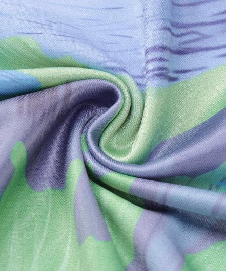 Show-Stopping Feather-Cuff Mini Dress | Vibrant Abstract Print Bodycon for Fall Parties & Holiday Fun