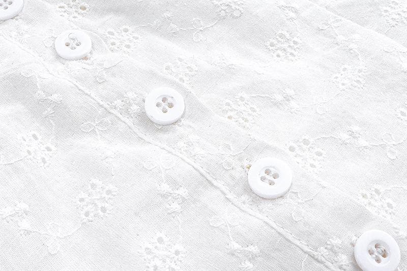 Chic White Embroidered Cami Top - Effortless Fall Layering & Transitional Style