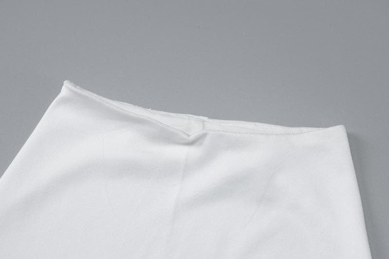 Effortless Glamour: White Halter Cowl Neck Maxi Dress for Holiday & NYE Parties