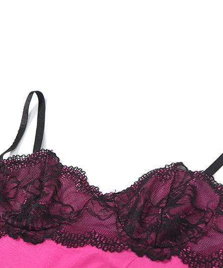 “Sultry Siren” Black Lace Mesh Sweetheart Cami & Flare Pant Set | Halloween & Fall Nights