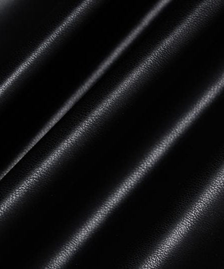 Slay the Night: Faux Leather Corset & Slit Mini Skirt Set with Sheer Mesh Gloves – Halloween & Fall Party Ready