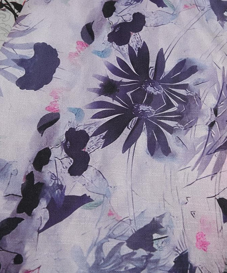 Bohemian Dream Fall Floral Patchwork Maxi Skirt for Women