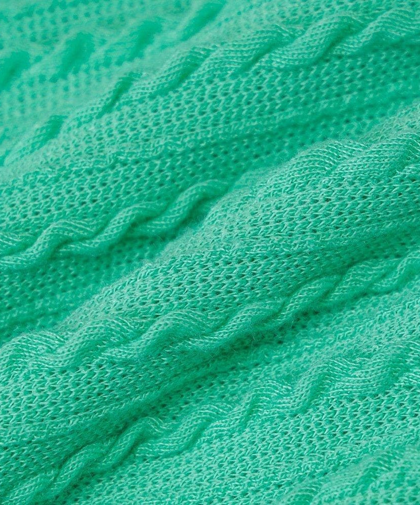 Mint Green Ribbed Knit Sleeveless Midi Dress - Effortless Fall Chic & Versatile