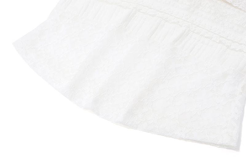 Twisted Front Lace & Ruched Top with Self-Tie Straps – Your Chic Fall Getaway Essential