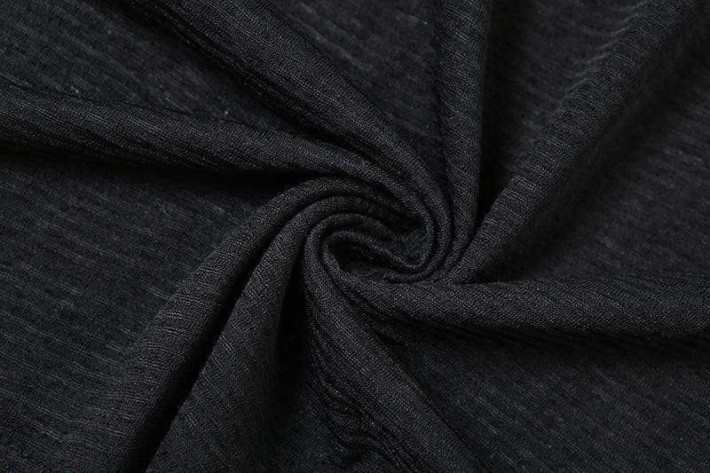 Mystic Vixen Hooded Sheer Maxi Dress – Daring Cutouts & High Slits for Halloween & Club Nights