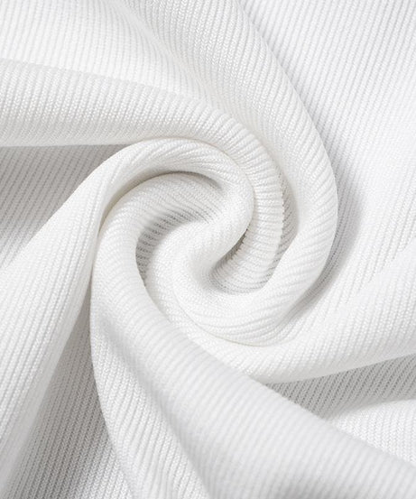 Effortless Fall Chic: Ribbed Off-Shoulder Ruched Top with Bell Sleeves