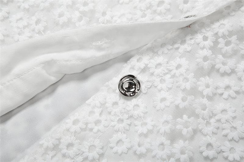 Dreamy White Halter Midi Dress with Satin Bow & Textured Floral – Your Vacation & Spring/Summer Escape