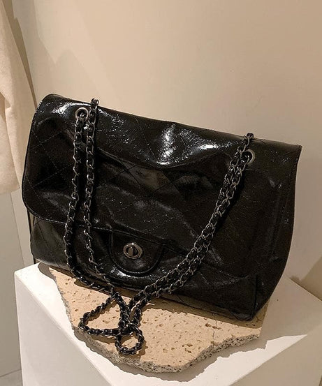 The Chic Black Quilted Chain Crossbody Bag – Your Effortless Fall & Holiday Style Essential