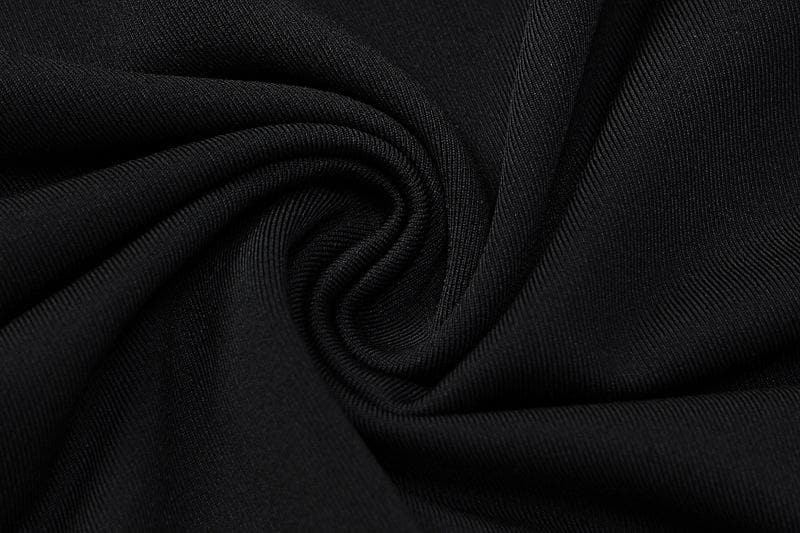 The "IT" Girl Plunge Cutout Maxi Dress - Sleek Black for Fall Galas & Holiday Soirees