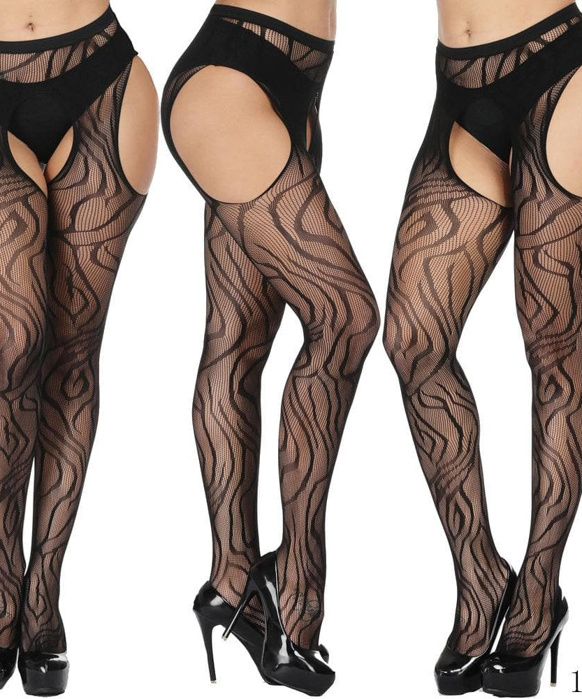 Fall & Holiday Glamour: High Waist Suspender Garter Tights & Pantyhose Collection – Fishnet, Lace & Beyond