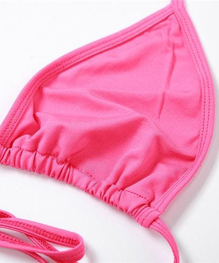 Y2K Glam "Pinkbaby" Rhinestone Mesh Halter Crop Top - Edgy Fall Party & Halloween Essential