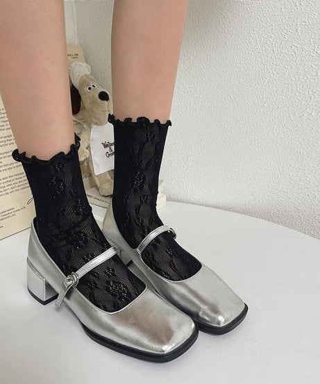 Delicate Coquette Ruffle Lace Ankle Socks - Your Fall & Holiday Style Essential
