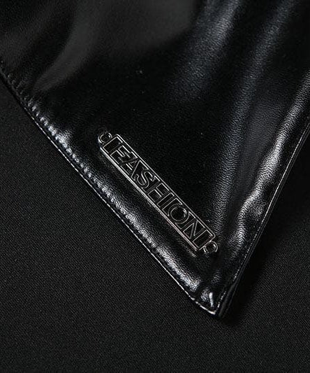 Rogue Elegance Asymmetric Garter Slit Skirt - Your Ultimate Fall & Halloween Statement Piece