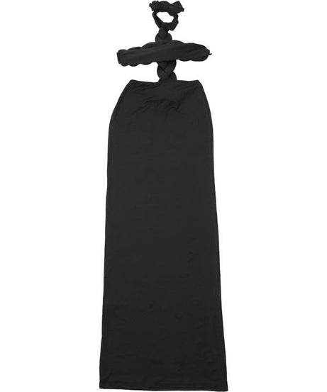 Iconic Seraphina Black Braided Halter Maxi Gown: Your Showstopping Statement for Fall & Holiday Galas