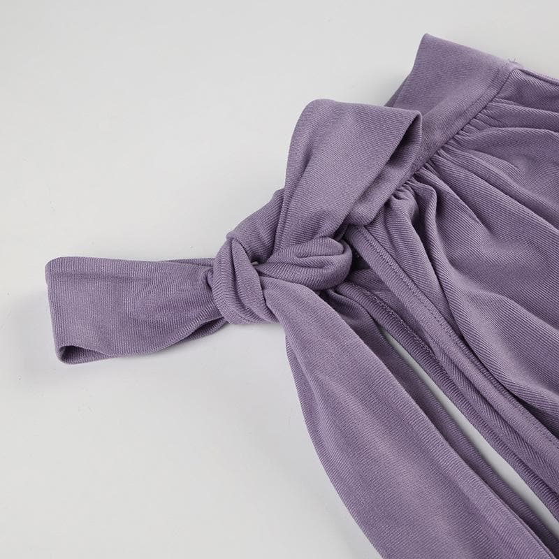 Elevated Halter Tie-Neck Ruched Top | Chic Fall & Holiday Sleeveless Blouse