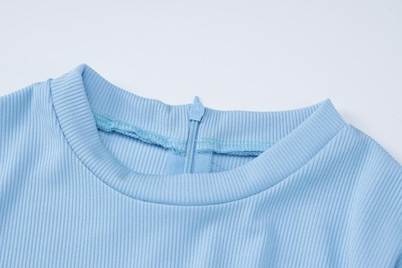 Cozy Chic Ribbed Mock Neck Jumpsuit - Women's Long Sleeve Zip-Up One-Piece for Effortless Fall Style