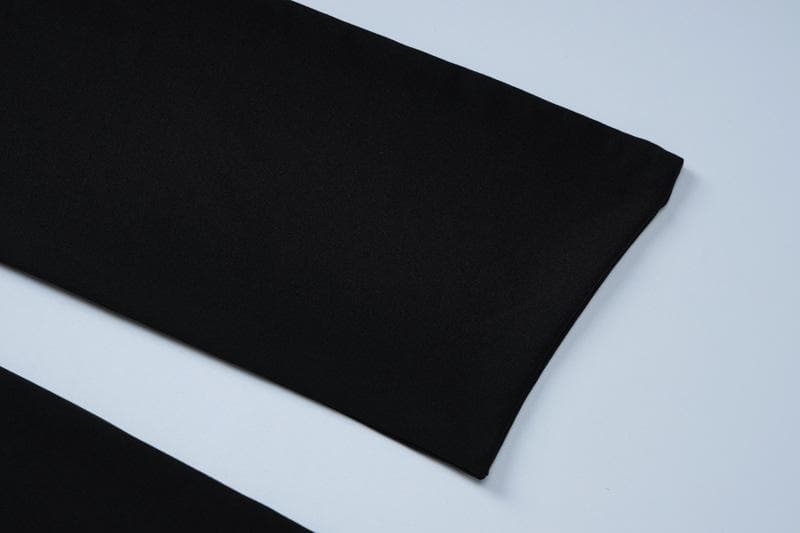 Chic Black Strapless Ruched Knot-Front Maxi Dress | Fall & Holiday Glamour