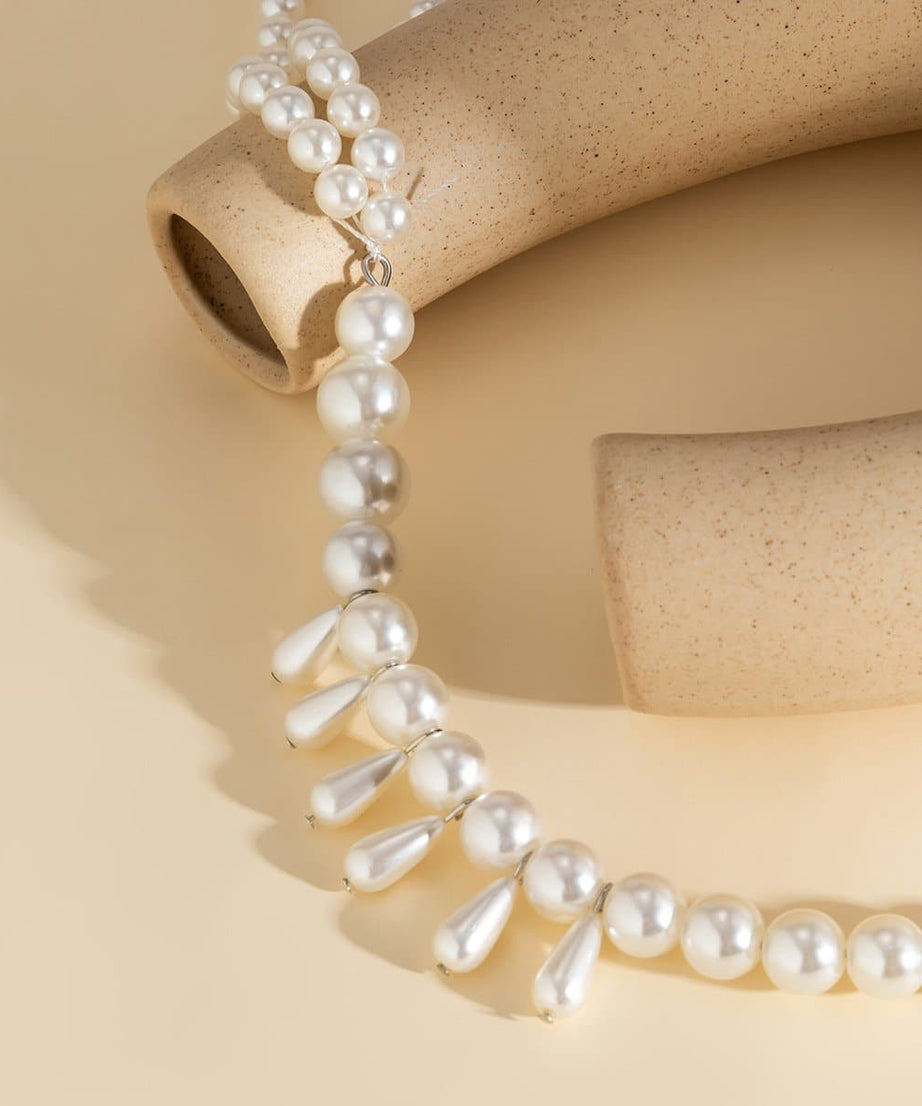 Daring Faux Pearl & Tassel Body Chain for Blazers | Fall Fashion Statement