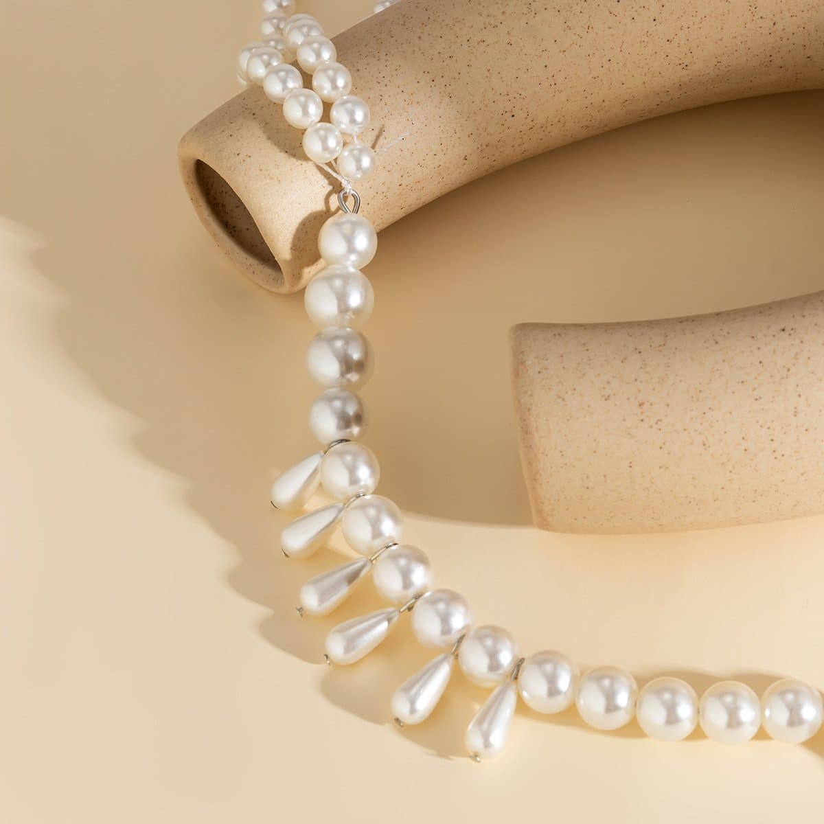 Daring Faux Pearl & Tassel Body Chain for Blazers | Fall Fashion Statement