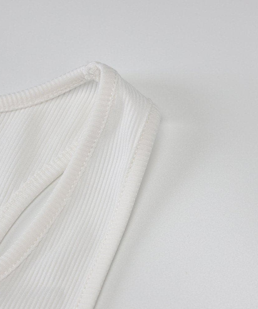 Fall Favorite: Effortless Ribbed Crop Top & Biker Shorts Set - Cozy Chic Loungewear