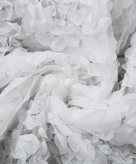 Elegant Floral Lace Two-Piece Set: Bandeau Top & Mermaid Maxi Skirt – Holiday & Wedding Guest Ready