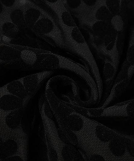 Black Floral Sheer Halter Maxi Dress with O-Ring Cutouts - Y2K Style for Fall Parties & Nights Out