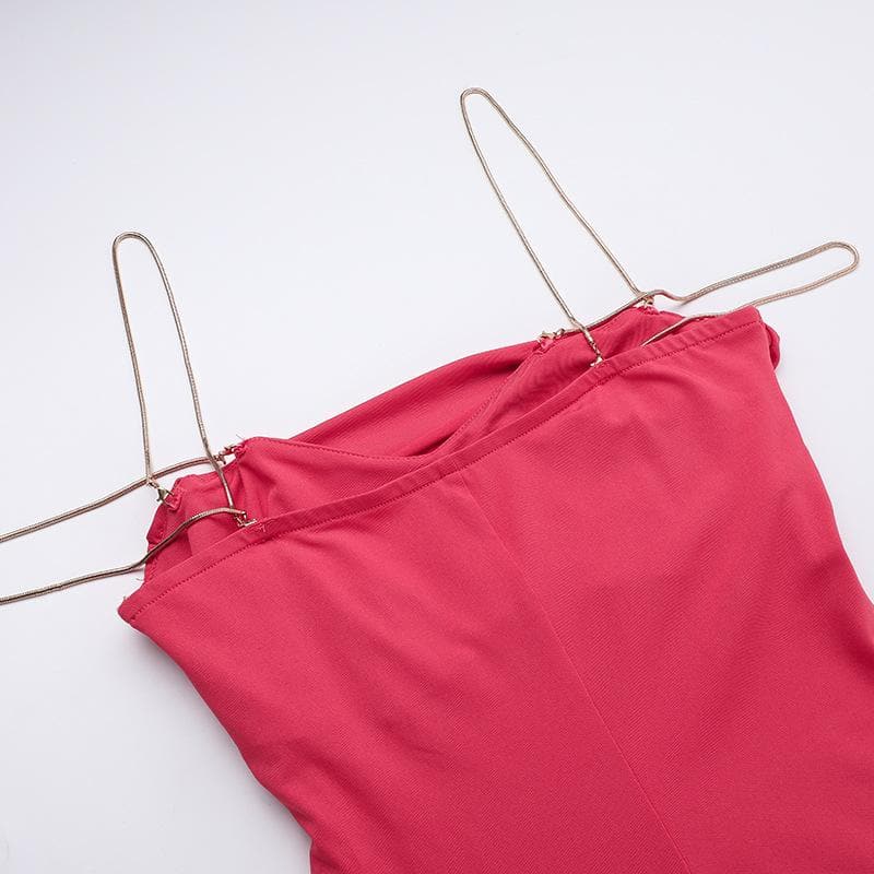 Fuchsia Ruched Sweetheart Bodycon Midi Dress - Elegant Fall & Holiday Party Attire