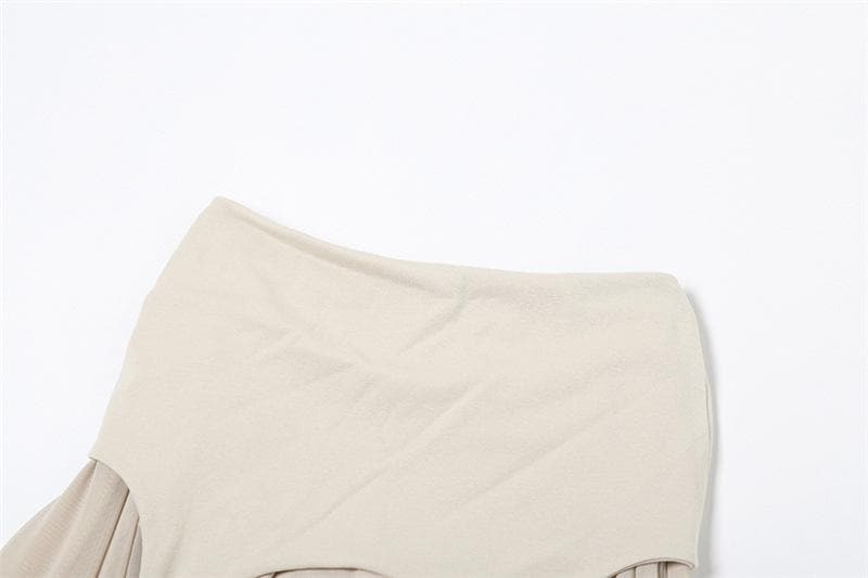 Bewitching Black Asymmetrical Mesh Midi Skirt - Edgy Fall & Halloween Essential