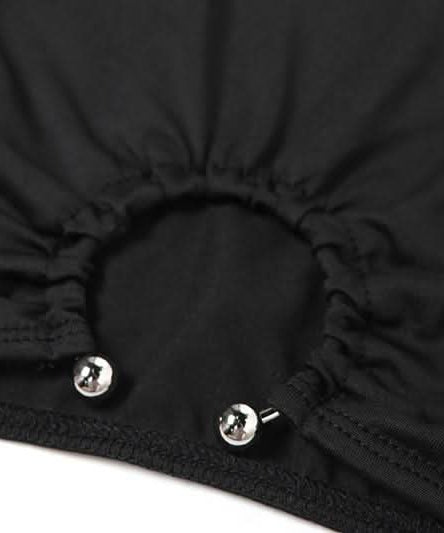 Fall/Holiday Glam: Chic Black Long Sleeve Crop Top & High-Slit Maxi Skirt Two-Piece Set