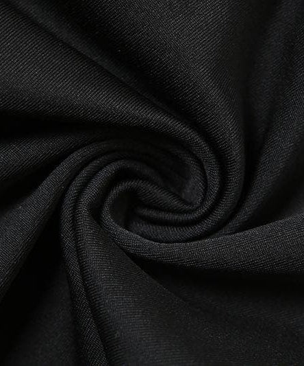 Sleek Black Halter Cutout Romper with Gold Hardware | Ruched Party Jumpsuit for Fall & Holiday Glam