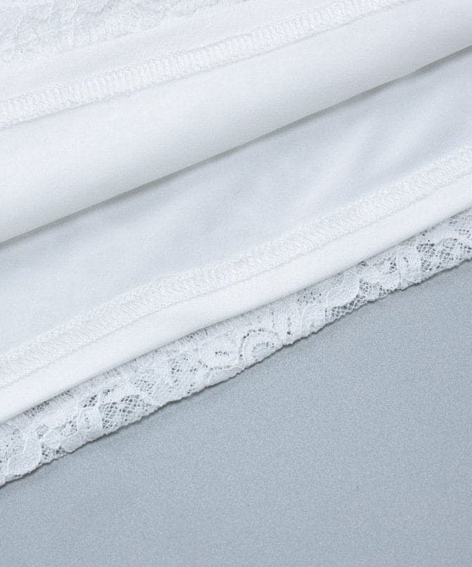 Delicate White Lace Tie-Shoulder Mini Dress - Your Essential for Fall Parties & Chic Nights Out