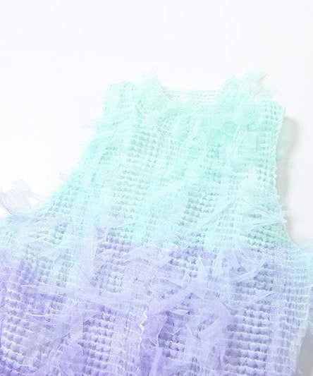 Ombre Fringe Sheer Bodycon Midi Dress | Glamour for Fall Parties & Beyond