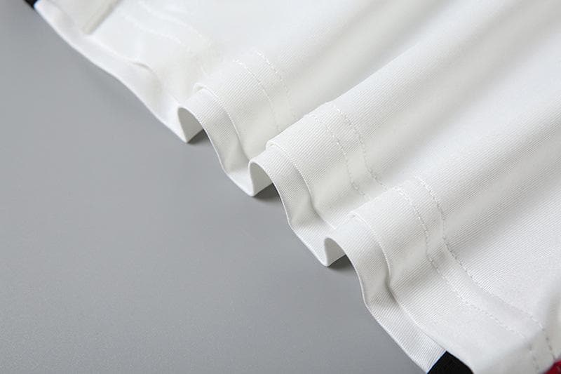 Edgy "BADBLOOD 91" One-Shoulder Graphic Top - Y2K Streetwear Chic for Fall