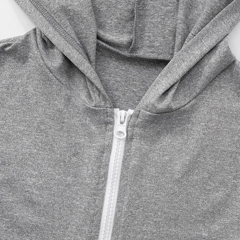 Cozy Fall Flair: Women's Cropped Zip Hoodie & Flare Legging Set - Athleisure Loungewear