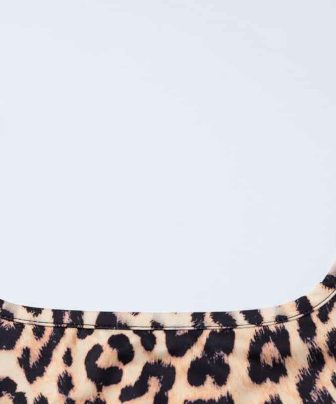 Unleash Your Inner Wild: Chic Leopard Flare Pant & Crop Top Set - Fall Trendsetter