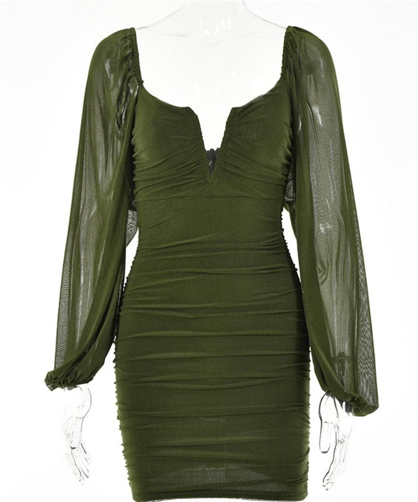 Stunning Mauve Off-Shoulder Ruched Mini Dress - Your Fall Party & Holiday Glam Go-To!