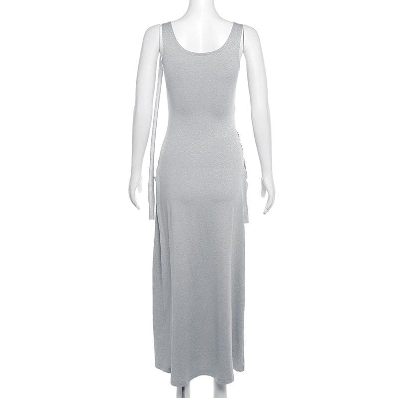 Effortless Chic Asymmetrical Draped Midi Dress - Modern Fall Style