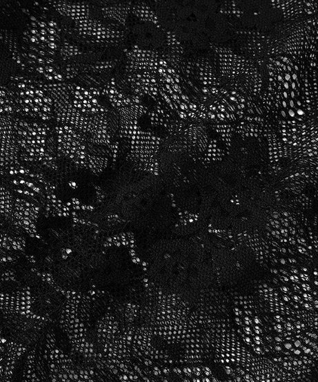 Sultry Black & White Lace Ruffle Cami Top - Fall Flirts & Holiday Glam