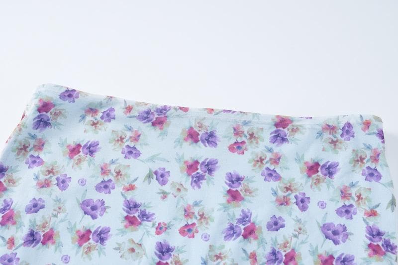 Ethereal Floral Maxi Skirt & Sweetheart Cami Set | Chic Two-Piece for Fall Getaways