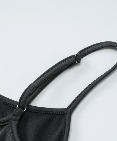 Effortless Fall Cami Shrug Jumpsuit with Thumbholes - Sleek Bodycon One-Piece