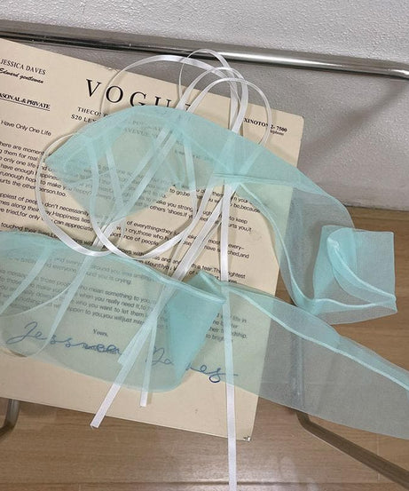 Elegant Sheer Ribbon Wrap Socks - Your Must-Have for Fall & Holiday Style
