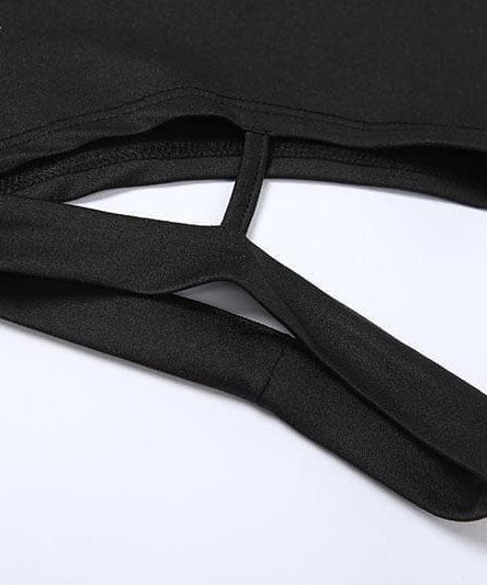 Rogue Elegance Asymmetric Garter Slit Skirt - Your Ultimate Fall & Halloween Statement Piece