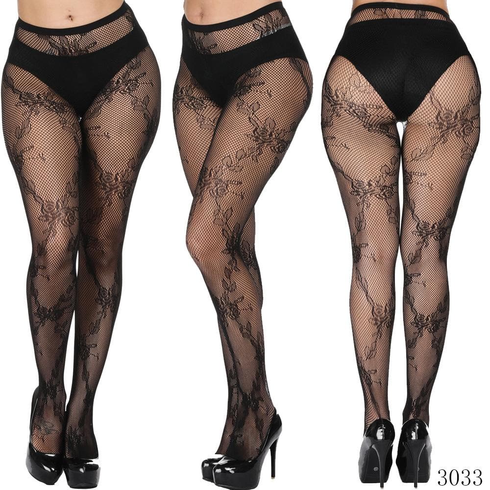 Fall & Holiday Glam: High-Waist Patterned & Fishnet Tights Collection - 12 Chic Styles